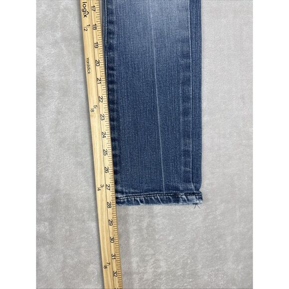 7‎ For All Mankind Jeans Womens Size Flynt Medium Wash Denim Blue 28X28 - Picture 6 of 10